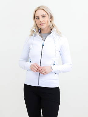 Printer Jog Rsx Sweater mit durchgehendem Reißverschluss Damen 2262064 - Weiß