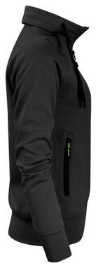 Printer Jog Rsx Sweater Volledige Rits Dames 2262064 - Zwart