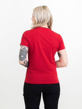 Printer Heavier Pro T-shirt Dames 2264033 - Rood