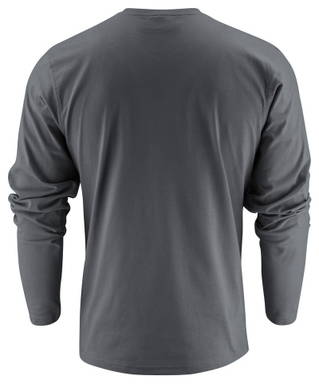 Drucker Schwerer Pro L/s T-Shirt Unisex 2264034 - Stahlgrau
