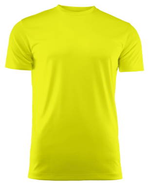 Printer RED Run T-shirt Junior 2264029 - Neon geel
