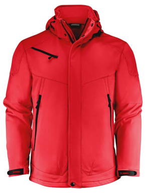 Veste softshell doublée Skeleton Printer 2261035 - Rouge