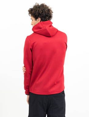 Printer RED Layback Hoodie Heren 2262056 - Rood