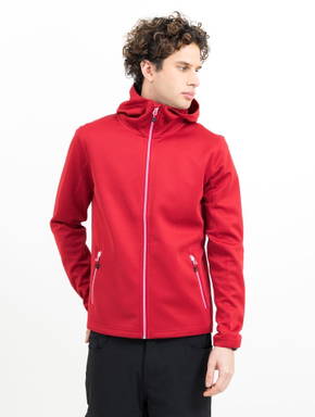 Printer RED Layback Hoodie Heren 2262056 - Rood