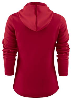 Drucker RED Layback Hoodie Damen 2262057 - Rot