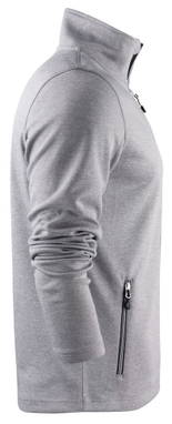 Drucker RED Powerslide Pullover Mit Durchgehendem Reißverschluss Herren 2262058 - Graues Melange