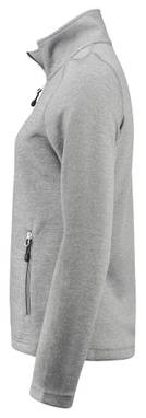 Drucker RED Powerslide Pullover Mit Durchgehendem Reißverschluss Damen 2262059 - Graues Melange