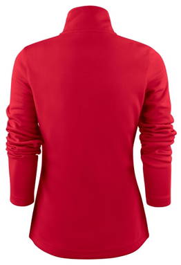 Drucker RED Powerslide Pullover Mit Durchgehendem Reißverschluss Damen 2262059 - Rot