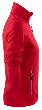 Drucker RED Powerslide Pullover Mit Durchgehendem Reißverschluss Damen 2262059 - Rot