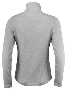 Drucker RED Powerslide Pullover Mit Durchgehendem Reißverschluss Damen 2262059 - Graues Melange