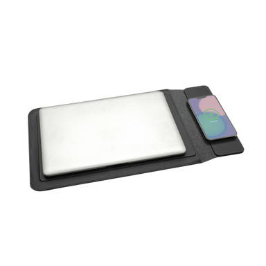 Swiss Peak 14-15,6 inch laptopsleeve met 15W magn. opladen