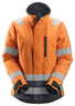 Orange, high visibility - stålgrå