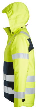 Snickers ProtecWork, Isolerend Jack met Capuchon, High-Vis Klasse 3 1163