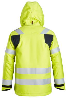 Snickers ProtecWork, Isolerend Jack met Capuchon, High-Vis Klasse 3 1163