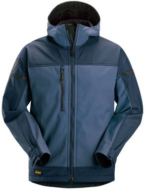 Snickers AllroundWork, Softshell Stretch Jack met Capuchon 1226