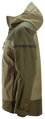 Snickers AllroundWork, Softshell Stretch Jack met Capuchon 1226
