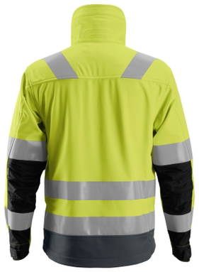 Snickers AllroundWork, High-Vis Softshell Jack Klasse 3 1230