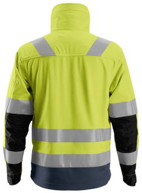 Snickers AllroundWork, High-Vis Softshell Jack Klasse 3 1230