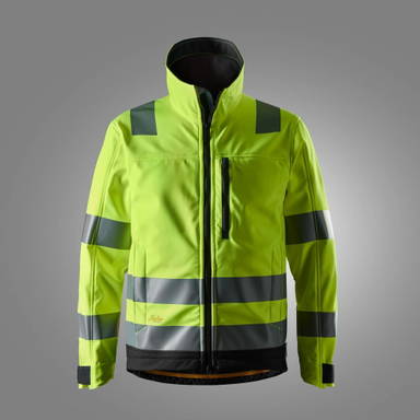 Snickers AllroundWork, High-Vis Softshell Jack Klasse 3 1230