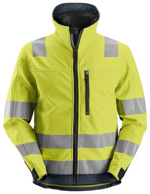 Snickers AllroundWork, High-Vis Softshell Jack Klasse 3 1230