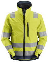 Snickers AllroundWork, High-Vis Softshell Jacke Klasse 3 1230