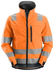 Snickers AllroundWork, High-Vis Softshell Jack Klasse 3 1230