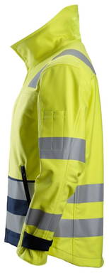 Snickers ProtecWork, Soft shell Jack, High-Vis Klasse 3 1260