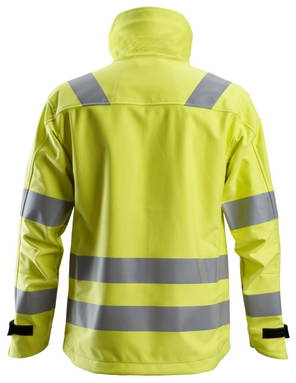 Snickers ProtecWork, Soft shell Jack, High-Vis Klasse 3 1260