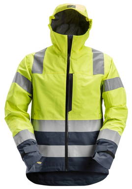 Snickers AllroundWork, High-Vis Waterproof Shell Jack Klasse 3 1330
