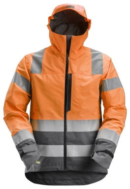 Snickers AllroundWork, High-Vis Waterproof Shell Jack Klasse 3 1330