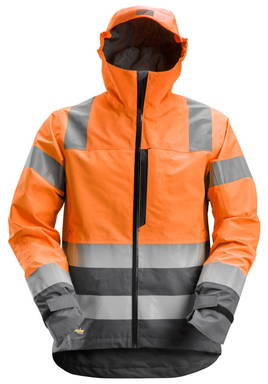 Snickers AllroundWork, High-Vis Waterproof Shell Jack Klasse 3 1330