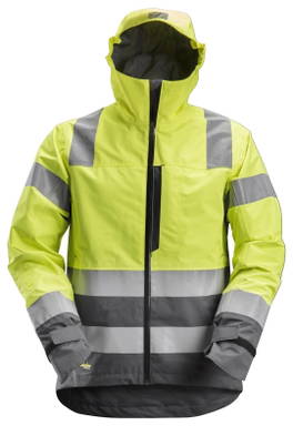 Snickers AllroundWork, High-Vis Waterproof Shell Jack Klasse 3 1330