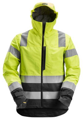 Snickers AllroundWork, High-Vis Waterproof Shell Jack Klasse 3 1330