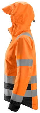 Snickers AllroundWork, Dames High-Vis Waterproof Shell jack Klasse 2/3 1347