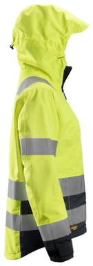 Snickers AllroundWork, Dames High-Vis Waterproof Shell jack Klasse 2/3 1347