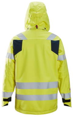 Snickers PROTECWORK, WATERPROOF SHELL JACK,  HIGH-VIS Klasse 3 1361