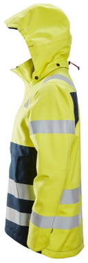 Snickers PROTECWORK, WATERPROOF SHELL JACK,  HIGH-VIS Klasse 3 1361