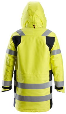 Snickers ProtecWork, Geïsoleerde Parka, High-Vis Klasse 3 1860