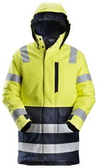 Snickers ProtecWork, Geïsoleerde Parka, High-Vis Klasse 3 1860
