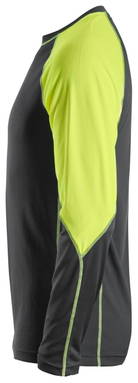 Snickers Neon T-shirt, lange mouwen 2405