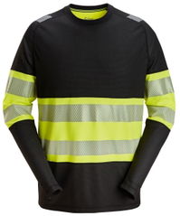 Snickers High-Vis Klasse 1 T-shirt met Lange Mouwen 2430