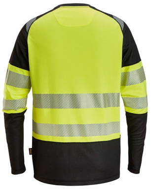 Snickers High-Vis Klasse 1 T-shirt met Lange Mouwen 2430