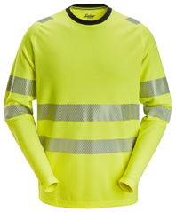 Snickers High-Vis Klasse 2/3 T-shirt met Lange Mouwen 2431