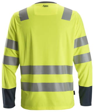Snickers AllroundWork, High-Vis T-shirt met Lange Mouwen Klasse 2 2433