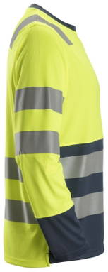 Snickers AllroundWork, High-Vis T-shirt met Lange Mouwen Klasse 2 2433
