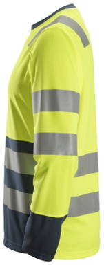 Snickers AllroundWork, High-Vis T-shirt met Lange Mouwen Klasse 2 2433