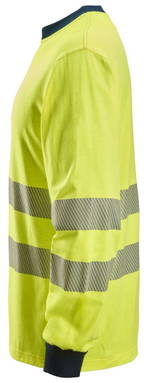 Snickers ProtecWork, T-shirt met Lange Mouwen, High-Vis Klasse 3 2461