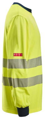 Snickers ProtecWork, T-shirt met Lange Mouwen, High-Vis Klasse 3 2461