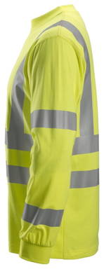 Snickers ProtecWork, T-shirt met Lange Mouwen, High-Vis Klasse 3 2461