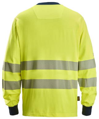 Snickers ProtecWork, T-shirt met Lange Mouwen, High-Vis Klasse 3 2461